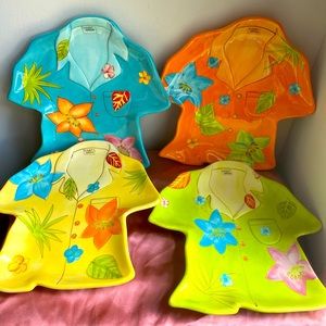 4 Sunset Grove plates